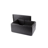 Cutie termoizolanta cu capac pentru transport, 53 lt, ideala pentru transport, spuma polipropilenica, interior 625x425x(H)200mm, exterior 685x485x(H)260 mm,